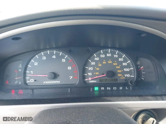 2002 Toyota 4Runner SR5 with VIN JT3GN86R920245780, listed as a IAAI auction lot 41155003 with 213,659 mi miles. Bid and sale history available at carsss.com. Image 7.