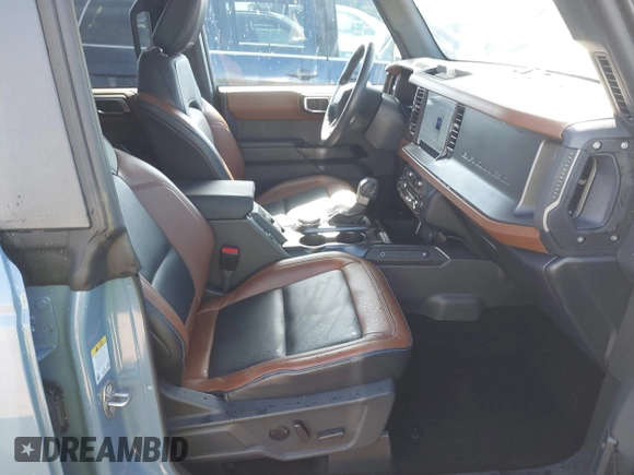 2024 Ford Bronco Outer Banks with VIN 1FMDE8BH4RLA95142, listed as a IAAI auction lot 42531864 with 11,442 mi miles and . Bid and sale history available at DreamBid. Image 5.