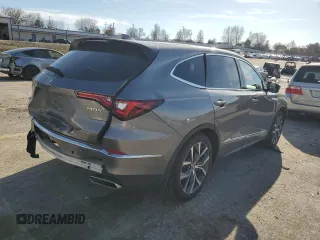 2023 Acura MDX w/Technology Package with VIN 5J8YE1H48PL028477, listed as a Copart auction lot 43697875 with 30,397 mi miles and Salvage Title. Bid and sale history available at carsss.com. Image 3.