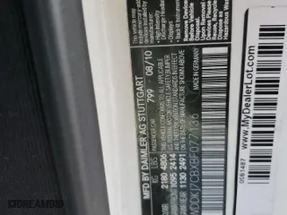 2011 Mercedes-Benz E-Class E 550 with VIN WDDKJ7CBXBF077136, listed as a Copart auction lot 83542054 with 125,274 mi miles and Salvage Title. Bid and sale history available at carsss.com. Image 12.