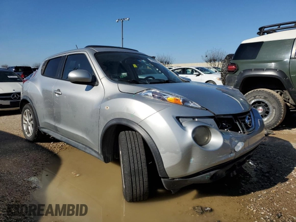 2012 Nissan Juke SV with VIN JN8AF5MR0CT109476, listed as a Copart auction lot 82809634 with 70,211 mi miles and Salvage Title. Bid and sale history available at carsss.com. Image 4.