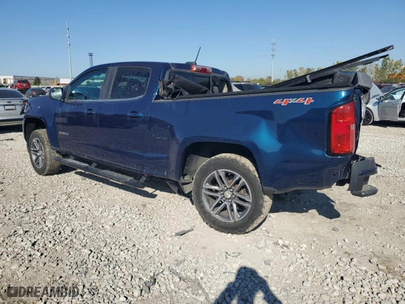 2019 Chevrolet Colorado 4WD LT with VIN 1GCGTCEN8K1357287, listed as a Copart auction lot 76434064 with 86,400 mi miles and Salvage Title. Bid and sale history available at carsss.com. Image 2.