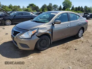 2015 Nissan Versa SV with VIN 3N1CN7AP5FL860607, listed as a Copart auction lot 58093385 with 150,926 mi miles and Salvage title. Bid and sale history available at DreamBid. Image 1.