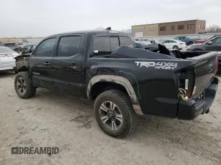 2016 Toyota Tacoma SR with VIN 3TMCZ5AN3GM038162, listed as a Copart auction lot 49446695 with 236,705 mi miles and Salvage Title. Bid and sale history available at carsss.com. Image 2.