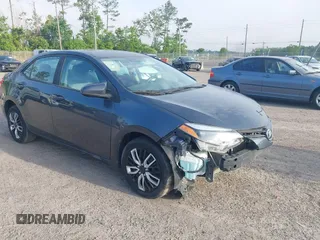 2015 Toyota Corolla L with VIN 5YFBURHE0FP283354, listed as a IAAI auction lot 41530183 with 165,228 mi miles and . Bid and sale history available at DreamBid. Image 1.
