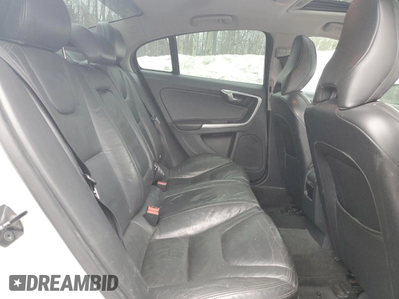 2012 Volvo S60 T6 with VIN YV1902FH3C2110480, listed as a Copart auction lot 51006005 with 175,761 mi miles and Clean Title. Bid and sale history available at carsss.com. Image 10.