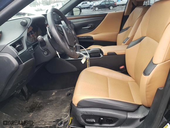 2022 Lexus ES with VIN 58ADZ1B18NU138408, listed as a Copart auction lot 44357325 with 46,531 mi miles and Salvage Title. Bid and sale history available at carsss.com. Image 7.