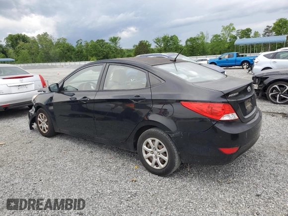 2012 Hyundai Accent GLS z VIN KMHCT4AEXCU041024, wystawiony jako Copart lot #54057455 z przebiegiem 219 530 mil mil oraz Szkody całkowita. Historia ofert i sprzedaży dostępna na DreamBid. Obrazek 2.