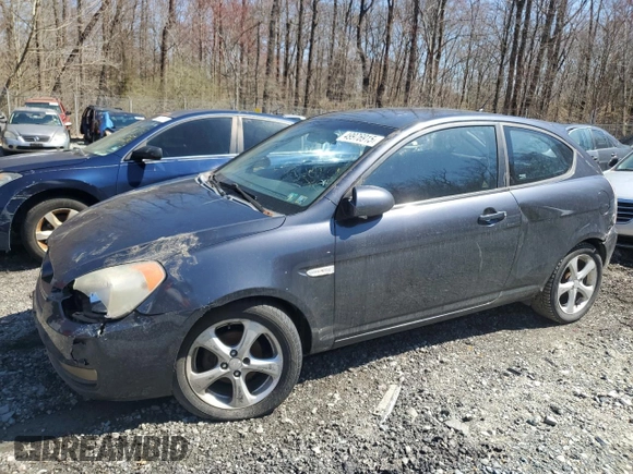 2007 Hyundai Accent SE with VIN KMHCN36C87U039421, listed as a Copart auction lot 49976915 with 182,626 mi miles and Salvage Title. Bid and sale history available at carsss.com. Image 1.