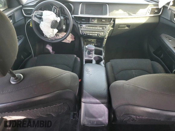 2020 Kia Optima LX with VIN 5XXGT4L31LG410182, listed as a Copart auction lot 49630365 with 0 mi miles and Salvage Title. Bid and sale history available at carsss.com. Image 8.