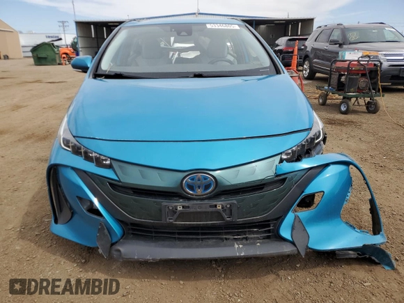 2020 Toyota Prius Prime LE with VIN JTDKARFP4L3120241, listed as a Copart auction lot 53346805 with 94,107 mi miles and Salvage Title. Bid and sale history available at carsss.com. Image 5.