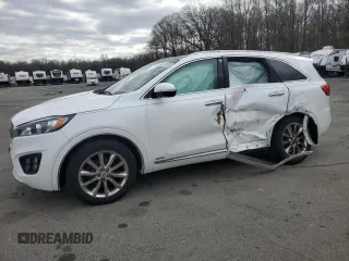 2018 Kia Sorento SX with VIN 5XYPKDA51JG368953, listed as a Copart auction lot 48110365 with 86,213 mi miles and Salvage Title. Bid and sale history available at carsss.com. Image 1.