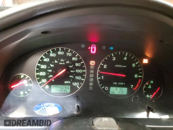 2004 Subaru Legacy Sedan (Natl) L with VIN 4S3BE625247201787, listed as a Copart auction lot 82120634 with 113,935 mi miles and Salvage Title. Bid and sale history available at carsss.com. Image 9.