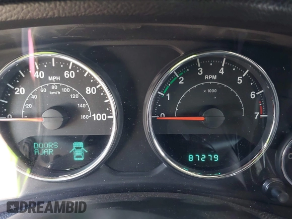 2014 Jeep Wrangler Sport with VIN 1C4AJWAG7EL100344, listed as a IAAI auction lot 42020438 with 87,279 mi miles and . Bid and sale history available at carsss.com. Image 7.