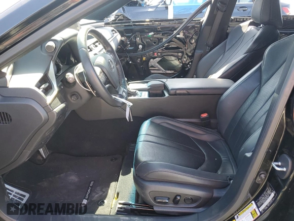 2020 Lexus ES 350 F Sport with VIN 58AGZ1B16LU080759, listed as a Copart auction lot 51943345 with 61,118 mi miles and Salvage title. Bid and sale history available at DreamBid. Image 7.