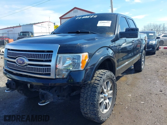 2009 Ford F-150 XL with VIN 1FTPW14V09FB49205, listed as a IAAI auction lot 41806637 with 179,967 mi miles. Bid and sale history available at carsss.com. Image 17.