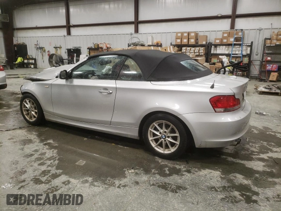 2011 BMW 1 Series 128i with VIN WBAUL7C52BVM80814, listed as a Copart auction lot 45150975 with 186,716 mi miles and Salvage title. Bid and sale history available at DreamBid. Image 2.