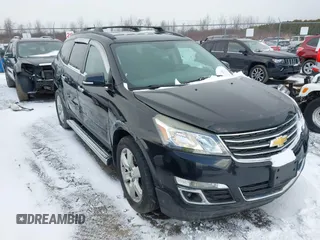 2016 Chevrolet Traverse LT with VIN 1GNKVGKDXGJ339394, listed as a IAAI auction lot 41709558 with 128,945 mi miles and . Bid and sale history available at DreamBid. Image 1.