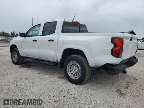 2024 Chevrolet Colorado 2WD Work Truck z VIN 1GCGSBEC3R1174045, wystawiony jako Copart lot #55320865 z przebiegiem 16 188 mil mil oraz Szkoda całkowita • Salvage title. Historia ofert i sprzedaży dostępna na DreamBid. Obrazek 2.