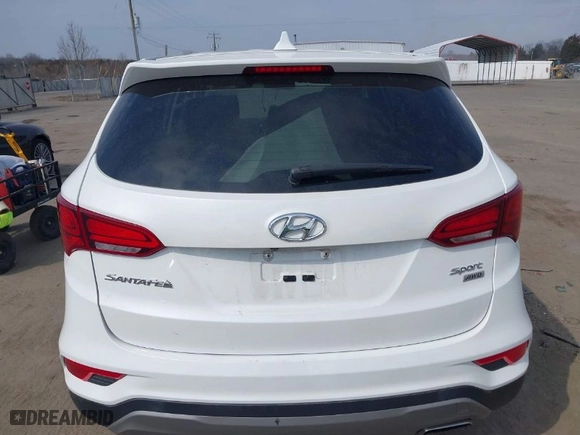2017 Hyundai Santa Fe Sport 2.4L with VIN 5XYZTDLB7HG409993, listed as a IAAI auction lot 41794799 with NaN miles. Bid and sale history available at carsss.com. Image 16.