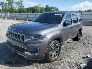 2024 Jeep Wagoneer Series II with VIN 1C4SJUBPXRS105007, listed as a Copart auction lot 55486705 with 36,344 mi miles and Salvage title. Bid and sale history available at DreamBid. Image 1.