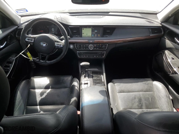 2017 Kia Cadenza Technology with VIN KNALC4J12H5084174, listed as a Copart auction lot 49614325 with 66,984 mi miles and Salvage Title. Bid and sale history available at carsss.com. Image 8.