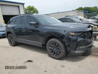2024 Mazda CX-50 S Premium with VIN 7MMVABDM7RN187166, listed as a Copart auction lot 60670935 with 27,828 mi miles and Salvage title. Bid and sale history available at DreamBid. Image 4.