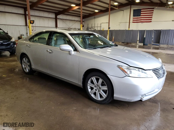 2008 Lexus ES 350 with VIN JTHBJ46G382201648, listed as a Copart auction lot 47665955 with 124,234 mi miles and Salvage Title. Bid and sale history available at carsss.com. Image 4.