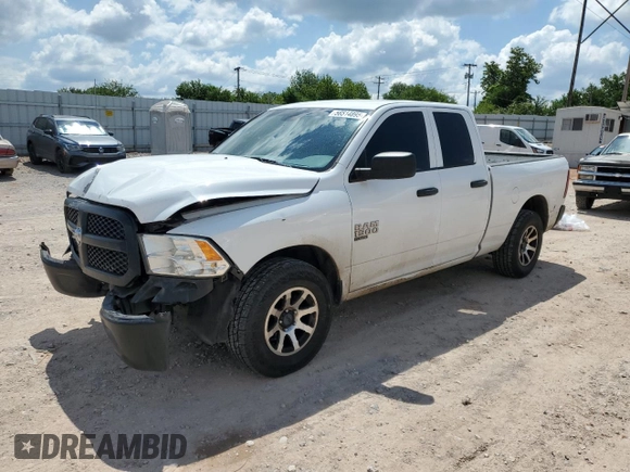 2019 Ram 1500 Tradesman with VIN 1C6RR6FG7KS622825, listed as a Copart auction lot 56514895 with 169,152 mi miles and Salvage title. Bid and sale history available at DreamBid. Image 1.