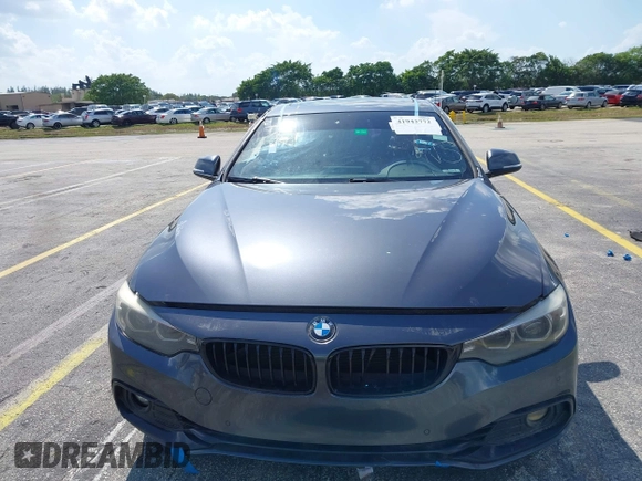 2018 BMW 4 Series 430i with VIN WBA4W3C57JAC97210, listed as a IAAI auction lot 41943772 with 89,232 mi miles and . Bid and sale history available at DreamBid. Image 11.