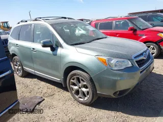 2016 Subaru Forester 2.5i Touring with VIN JF2SJAVC0GH460559, listed as a IAAI auction lot 41829487 with 115,855 mi miles. Bid and sale history available at carsss.com. Image 1.