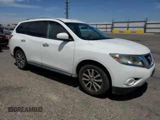 2015 Nissan Pathfinder Platinum with VIN 5N1AR2MN5FC660761, listed as a Copart auction lot 63827955 with 158,430 mi miles and Clean title. Bid and sale history available at DreamBid. Image 4.