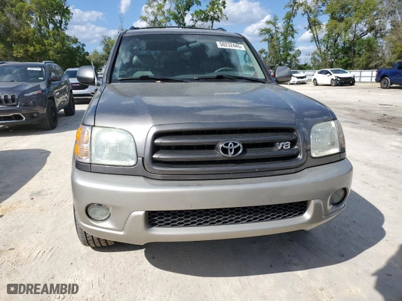 2004 Toyota Sequoia SR5 with VIN 5TDZT34A64S222872, listed as a Copart auction lot 50232445 with 236,599 mi miles and Salvage Title. Bid and sale history available at carsss.com. Image 5.