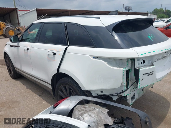 2018 Land Rover Range Rover Velar R-Dynamic HSE with VIN SALYM2RX4JA747575, listed as a IAAI auction lot 42432455 with 83,499 mi miles and . Bid and sale history available at DreamBid. Image 3.