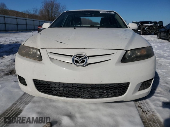 2008 Mazda 6 i Sport VE with VIN 1YVHP80C885M01294, listed as a Copart auction lot 88508995 with 239,017 mi miles and Salvage Title. Bid and sale history available at carsss.com. Image 5.