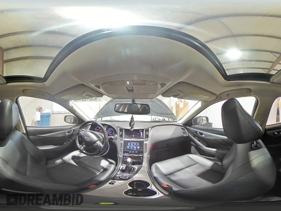 2015 Infiniti Q50 Premium z VIN JN1BV7AP4FM350041, wystawiony jako Copart lot #45012215 z przebiegiem 139 269 mil mil oraz Szkoda całkowita • Salvage title. Historia ofert i sprzedaży dostępna na DreamBid. Obrazek 13.