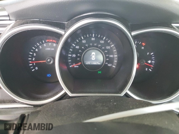 2015 Kia Optima LX with VIN 5XXGM4A70FG442144, listed as a Copart auction lot 55502955 with 118,429 mi miles and Clean Title. Bid and sale history available at DreamBid. Image 9.