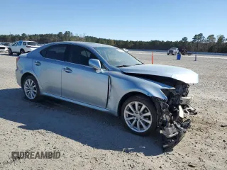 2008 Lexus IS 250 with VIN JTHCK262585022763, listed as a Copart auction lot 50690235 with 216,766 mi miles and Salvage Title. Bid and sale history available at carsss.com. Image 4.