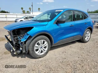 2020 Ford Escape S with VIN 1FMCU0F62LUA31742, listed as a Copart auction lot 58358045 with 28,478 mi miles and Salvage title. Bid and sale history available at DreamBid. Image 1.