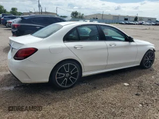 2020 Mercedes-Benz C 300 with VIN 55SWF8DB3LU325846, listed as a Copart auction lot 55244985 with 66,338 mi miles and Clean title. Bid and sale history available at DreamBid. Image 3.