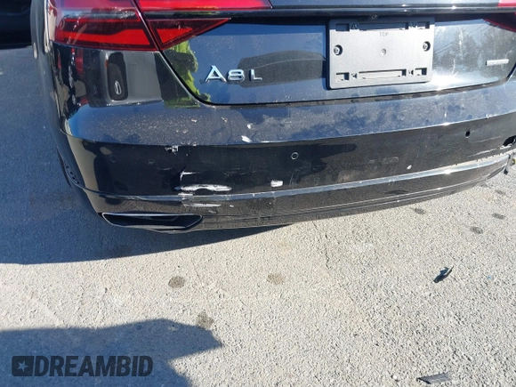 2017 Audi A8 with VIN WAU44AFD0HN017821, listed as a IAAI auction lot 41676097 with 107,378 mi miles and . Bid and sale history available at DreamBid. Image 6.