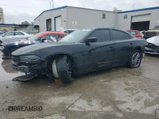 2019 Dodge Charger SXT with VIN 2C3CDXJGXKH653881, listed as a Copart auction lot 45982135 with Not Provided miles and Salvage Title. Bid and sale history available at DreamBid. Image 1.