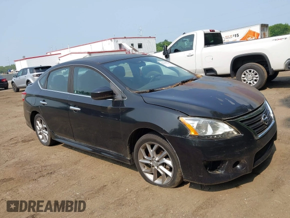 2014 Nissan Sentra SR z VIN 3N1AB7AP3EL634113, wystawiony jako IAAI lot #42464285 z przebiegiem 102 843 mil mil oraz . Historia ofert i sprzedaży dostępna na DreamBid. Obrazek 1.