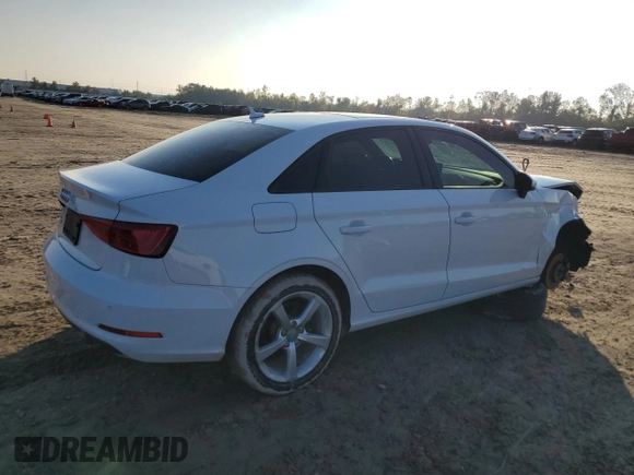 2015 Audi A3 1.8T Premium with VIN WAUACGFFXF1090922, listed as a Copart auction lot 83841984 with 100,801 mi miles and Salvage Title. Bid and sale history available at carsss.com. Image 3.