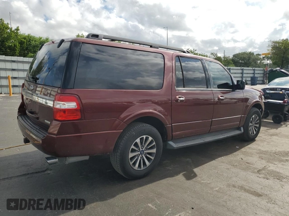2016 Ford Expedition Max XLT z VIN 1FMJK1HT6GEF33126, wystawiony jako Copart lot #64102465 z przebiegiem 185 657 mil mil oraz Szkoda całkowita • Salvage title. Historia ofert i sprzedaży dostępna na DreamBid. Obrazek 3.