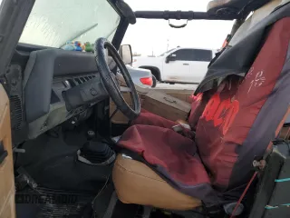 1992 Jeep Wrangler with VIN 2J4FY29SXNJ554171, listed as a Copart auction lot 77655294 with 115,494 mi miles and Salvage Title. Bid and sale history available at carsss.com. Image 7.
