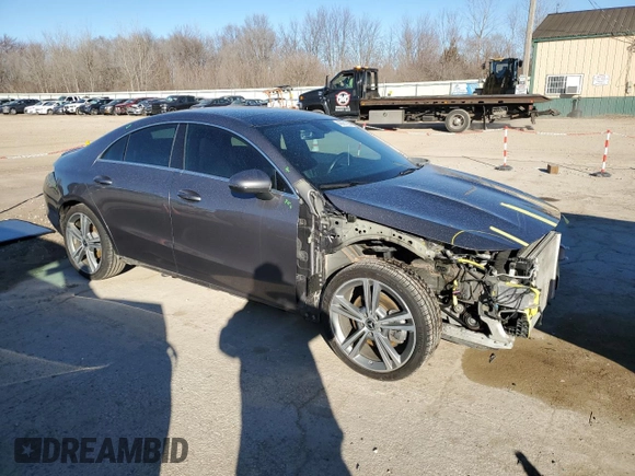 2020 Mercedes-Benz CLA 250 with VIN W1K5J4GB6LN102112, listed as a Copart auction lot 42991284 with 66,612 mi miles and . Bid and sale history available at DreamBid. Image 4.