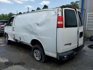 2013 Chevrolet Express Cargo Van with VIN 1GCWGFCA0D1127084, listed as a Copart auction lot 53928134 with 510,411 mi miles and Non Repairable. Bid and sale history available at carsss.com. Image 2.