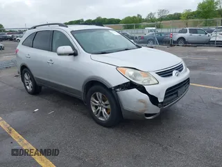 2012 Hyundai Veracruz Limited with VIN KM8NU4CC3CU192174, listed as a IAAI auction lot 42312174 with 201,379 mi miles and . Bid and sale history available at DreamBid. Image 1.