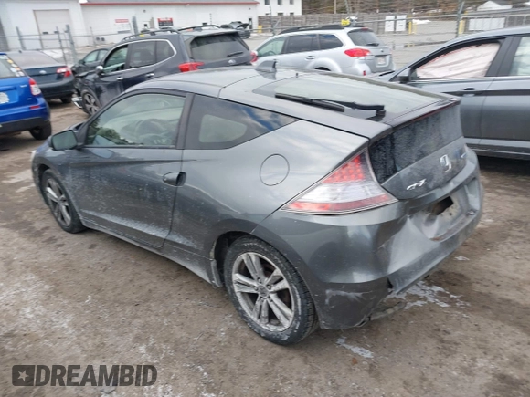 2013 Honda CR-Z with VIN JHMZF1D40DS001277, listed as a IAAI auction lot 41352871 with 81,423 mi miles. Bid and sale history available at carsss.com. Image 14.